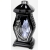 ZNICZ LAMPION KAPICZKA WAZA z srebrną kalią Nowoczesny prod. PL wys. 34cm